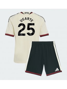 Otroški Nogometna dresi replika Manchester United Manuel Ugarte #25 Tretji 2026-27 Kratek rokav (+ hlače)